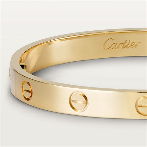 Crb Love Bracelet Yellow Gold Cartier