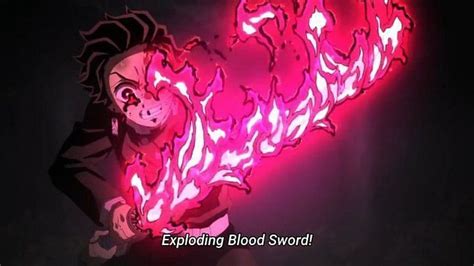 Demon Slayer Is Tanjiros Exploding Blood Sword Faster Than His Mixed Breathing Technique