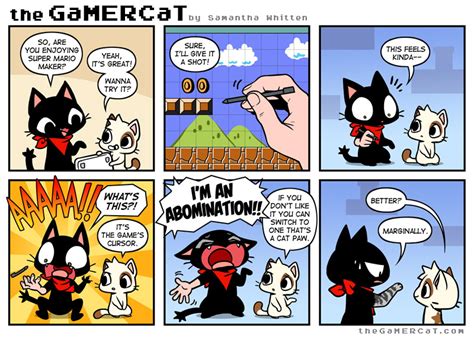 Thegamercat Lol Super Mario Maker Cats Games Comics