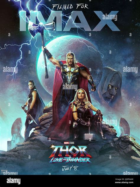 Thor Love And Thunder Us Imax Poster From Left Tessa Thompson As