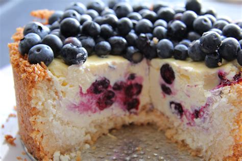 Coconut Crusted Blueberry Cheesecake Divalicious Recipes