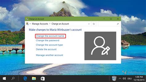 How To Change Local Account Name On Windows 10 Johnson Andfular