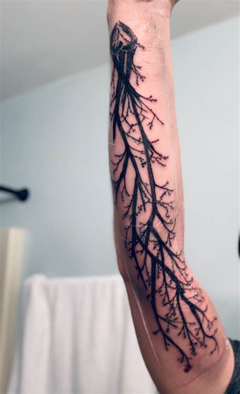 Tree Branch Tattoo Arm Tattoos For Guys Tree Branch Tattoo Tattoos