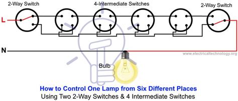 How To Control One Light Bulb From Six Different Places Wiring