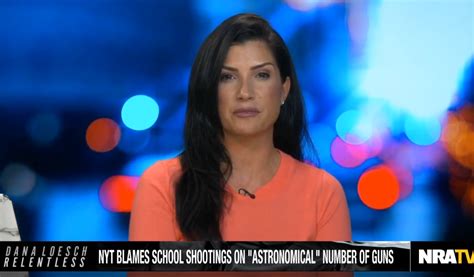 Nra Spokesperson Dana Loesch Its Unfair To Say “mass Shootings