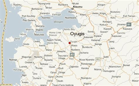 Oyugis Location Guide