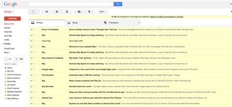 Come Eliminare Tutte O Più E Mail In Gmail In Una Sola Volta