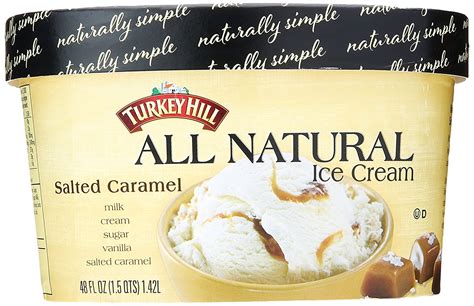 Amazon Com Turkey Hill All Natural Ice Cream Salted Caramel Oz