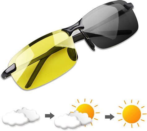 Polarized Photochromic Outdoor Sports Driving Sunglasses For Men Women Antiglareeyewear Ultra