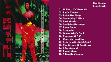 2pac Shakur 1993 Strictly 4 My Niggaz Greatest Nonstop Collection