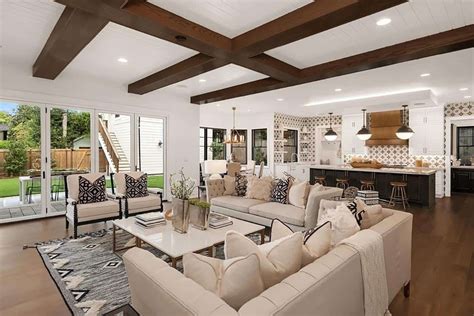 Open Plan Kitchen Dining Living Room Dimensions Baci Living Room