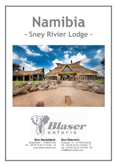 Namibia Sney Rivier Lodge Blaser Safaris