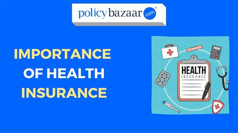Importance Of Health Insurance Plan All You Need To Know