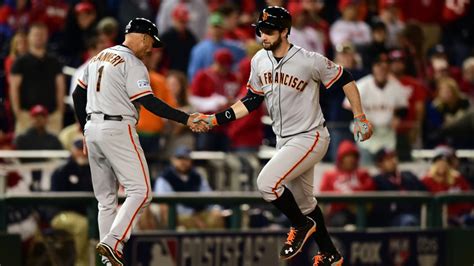 The Giants Won An 18 Inning Game Over The Nationals To Take A 2 0 Lead
