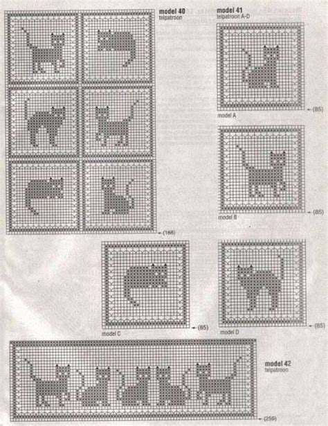 21 Filet Crochet Cat Pattern Ideas In 2021 Crochet Cat Pattern Filet