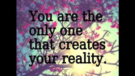 Reality Creation Create Your Own Reality Youtube