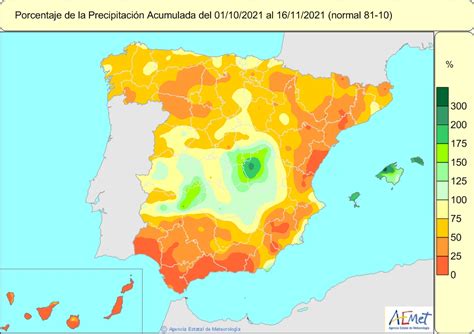 Resumen De La Evolución De Las Precipitaciones En España Aemetblog