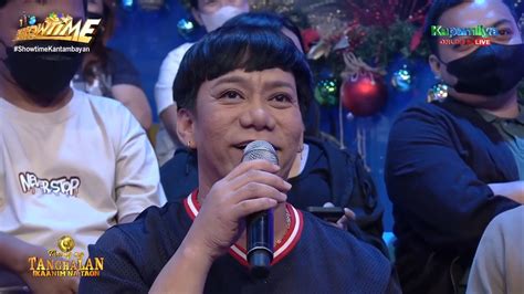 It S Showtime Highlight Lassy Biglang Naging Seryoso Sa Usaping Pagmamakaawa Sa Pag Ibig