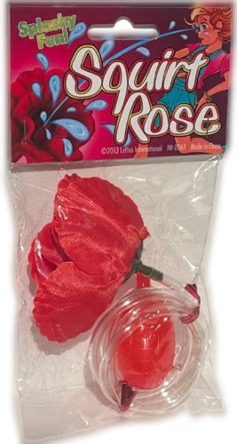Squirt Red Rose Gag Squirting Smell My Lapel Flower Clown Joke Prank Joker Prop Ebay