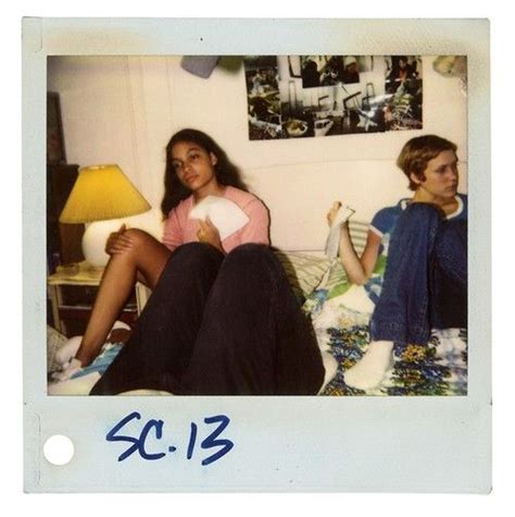 Rosario Dawson And Chloe Sevigny In A Production Polaroid