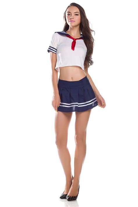 Sexy Sailor Moon Japanese School Girl Costume Halloween Fancy Party