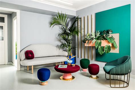 Trendy Colourful Office Design By Masquespacio Italianbark