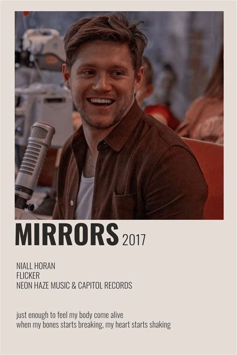 Mirrors By Niall Horan One Direction Posters One Direction Songs