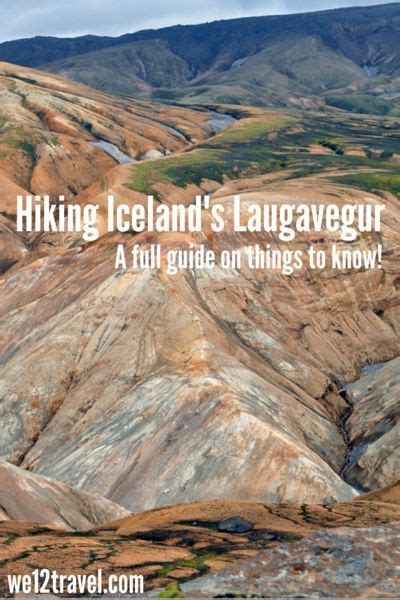 Laugavegur Trail This Is What You Should Know We12travel Iceland