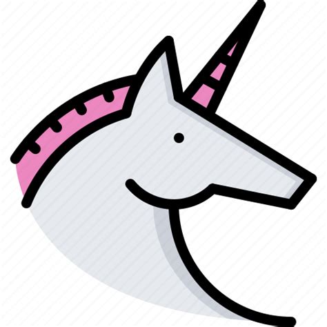 Fairy Fantasy Horn Horse Legend Tale Unicorn Icon