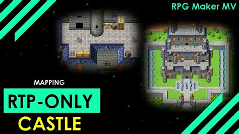 Rpg Maker Mv Mapping How To Make A Castle Using Default Assets Youtube
