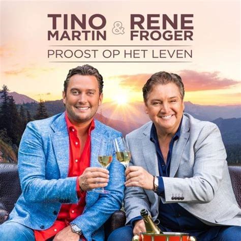 It all happened when i woke upon the hard ground with a slowly turning around, i came face to face with a tyranosaurus rex! Tino Martin & René Froger - Proost op het leven Lyrics ...