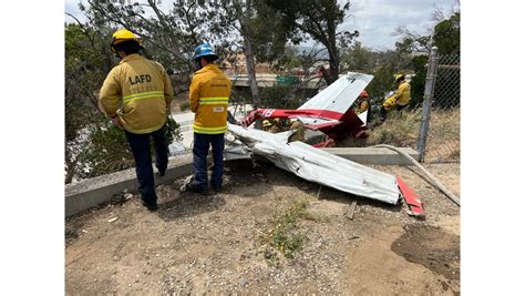 Pilot Killed In Crash Of Cessna Last Month In Sylmar Reported Landing