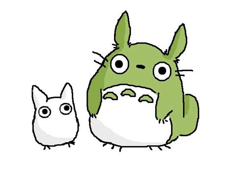 Totoro And Little Totoro By Chammibee On Deviantart