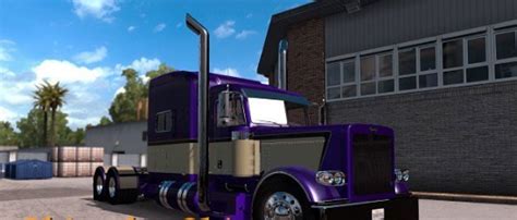 Peterbilt 389 Metallic Purple Skin Ats Mod American Truck Simulator Mod