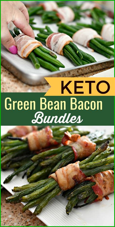 Supercook found 28 green beans and ranch dressing recipes. Keto Bacon Wrapped Green Beans | Easy Side Dish - Hip2Keto