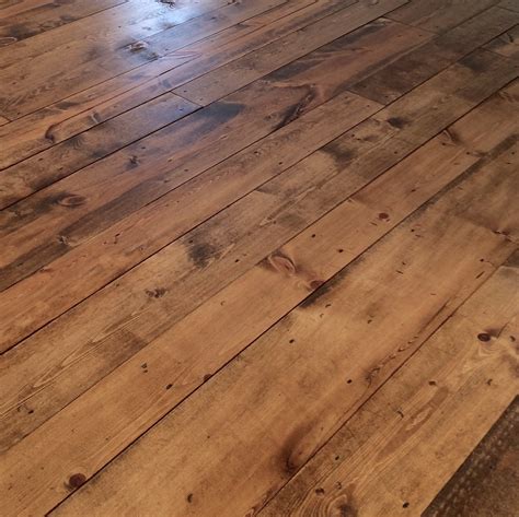 Cork is a natural flooring material that comes from the bark of cork trees—and the cork flooring lowes and home depot sells can make a pretty easy weekend diy! Inexpensive Flooring Using #2 Pine Boards with ...