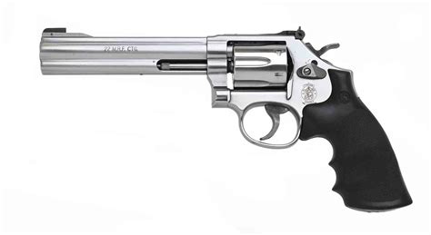 Smith & Wesson 648-2 .22 Magnum caliber revolver for sale.