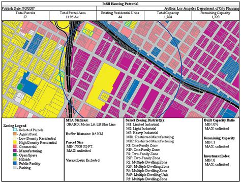 Los Angeles California Department Of City Planning Mapping System