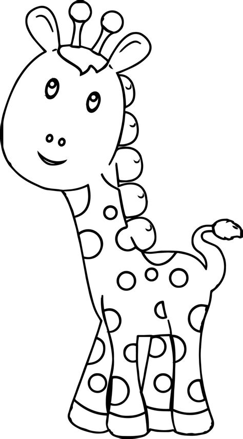 Join in on the fun as i, kimmi the clown, color in my first big book of coloring! Giraffe Preschool Coloring Page - Coloring Sheets