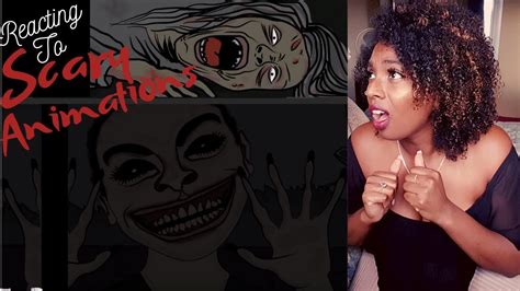 Reacting To True Story Scary Animations 👻 Do Not Watch This At Night 😵