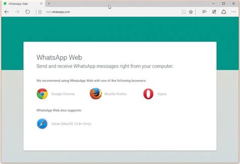 Cómo Usar Whatsapp Web En Internet Explorer O Microsoft Edge