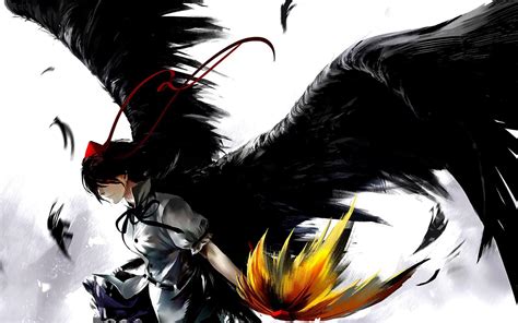 Angelic wings sketch artistic inspiration in 2018 pinterest. Anime Dark Angel Wallpapers | Anime backgrounds wallpapers ...