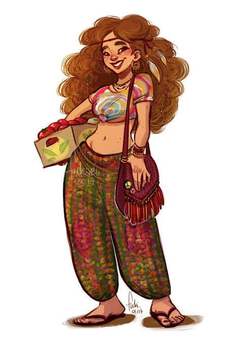 Hippie Hippie Drawing Character Art Cartoon Art Styles