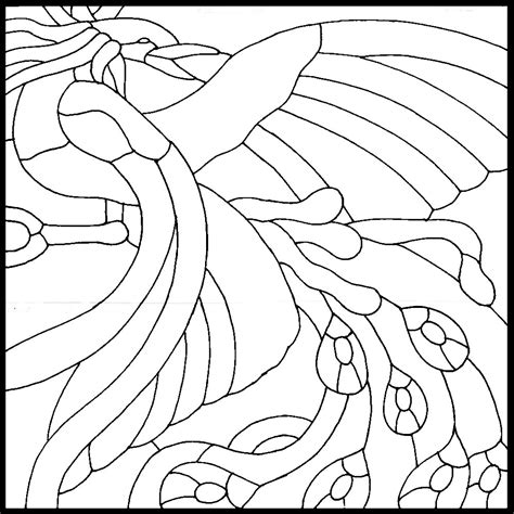 45 Simple Stained Glass Patterns Guide Patterns Free Printable