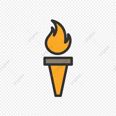 Vector Olympic Fire Icon, Fire, Olympic, Olympic Torch PNG 