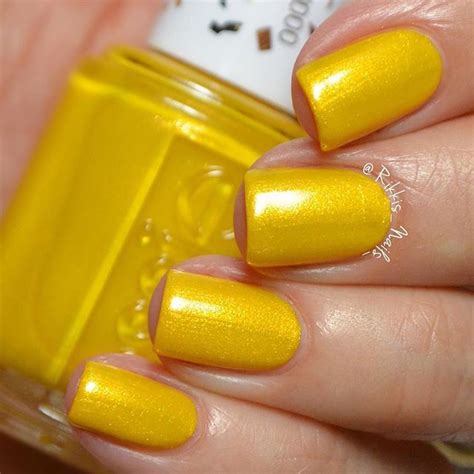 Essiepolishs 1000th Shade Aim To Misbehave 🎉🍋 Yellow Nail Polish