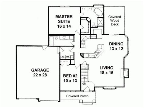 They're economical, environmentally friendly, and encourage people to live minimally. Awesome 2 Bedroom House Plans One Story - New Home Plans ...