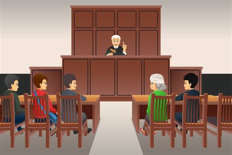 150 Courtroom Jury Drawing Illustrations Royalty Free Vector Graphics