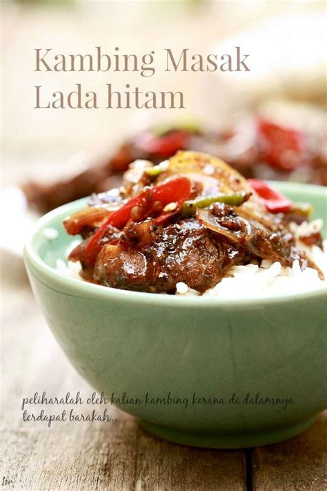 Maybe you would like to learn more about one of these? masam manis: Kambing Masak Lada Hitam | Spicy dishes ...