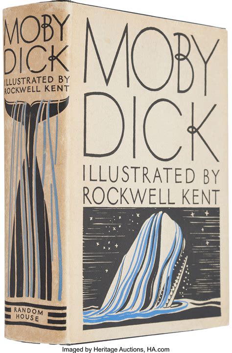 Rockwell Kent Illustrator Herman Melville Moby Dick Or The Lot
